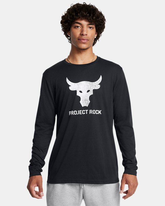 Project Rock Brahma Bull Men's Long Sleeve | Under Armour Project Rock Brahma Bull Men's Long Sleeve | Under Armour